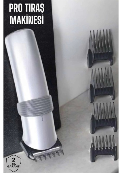 Bfs 4 Taraklı Profesyonel Şarjlı Saç ve Sakal Kesme Tıraş Makinesi Seti