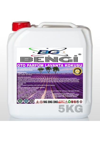 Oto Parfüm Lavanta Kokulu 5 kg