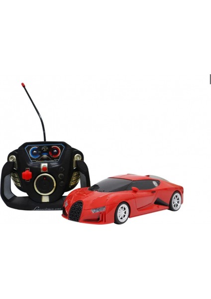 Uzaktan Kumandalı Şarjlı Bugatti Benzeri Kırmızı Araba modelleri