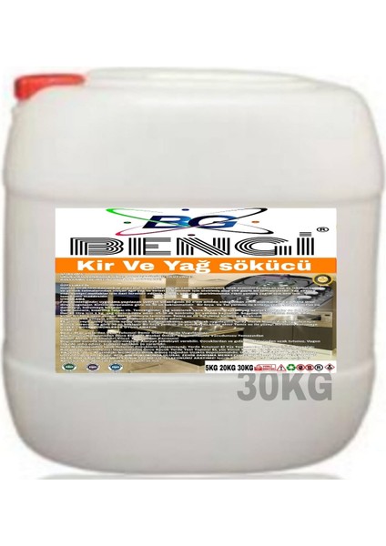 Kir ve Yağ Çözücü 30KG