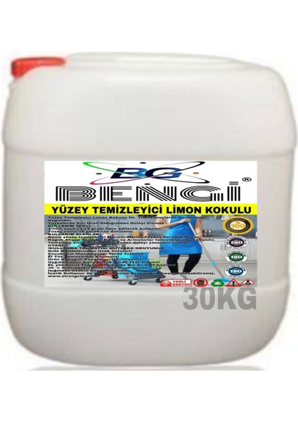Yüzey Temizleyici Limon Kokulu 30KG