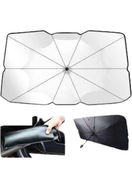 Bfs Taşınabilir Oto Cam Güneşliği Katlanabilir Tüm Araçlara Uyumlu Güneş Gölge Koruyucu modelleri