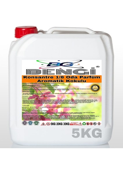Oda Parfüm Aromatik Kokulu 5 kg