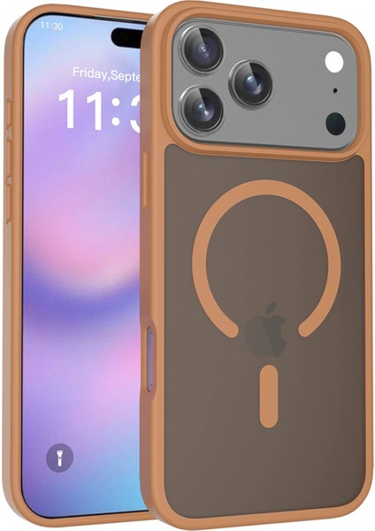 Drnds Joko Apple Iphone 17 Pro Jota Magsafe Kapak - Çöl Titanyum