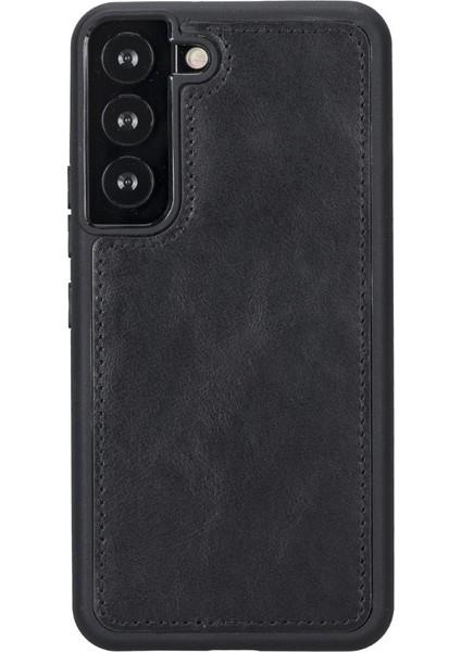 Samsung Galaxy S22 Uyumlu Deri Cüzdanlı Kılıf Mwwn Rst1 Siyah fiyatları