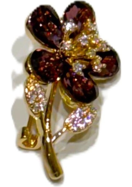 4 Yapraklı Yonca Broş