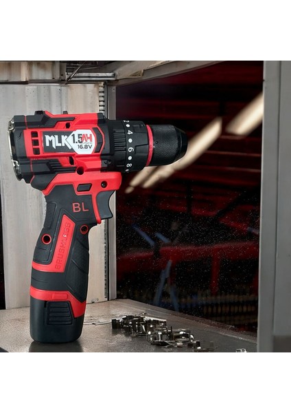 Mlk Şarjlı Matkap Armut Setli 1.5AMP fiyatları