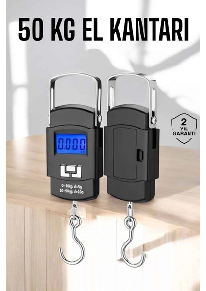 Bfs El Terazisi Dijital Göstergeli Pilli 50 kg Ağırlık Ölçer