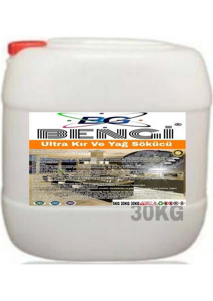 Kir ve Yağ Çözücü Ultra 30KG