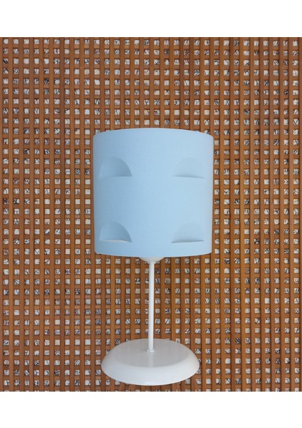 Mavi Kumaş M-0383 Kaplama 2.li Set Yatak Odası Genç ve Çocuk Odası Avize ve Abajur Seti modelleri