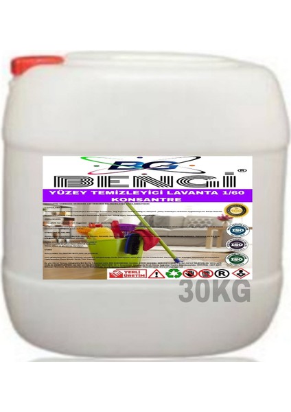 Yüzey Temizleyici Lavanta 30KG