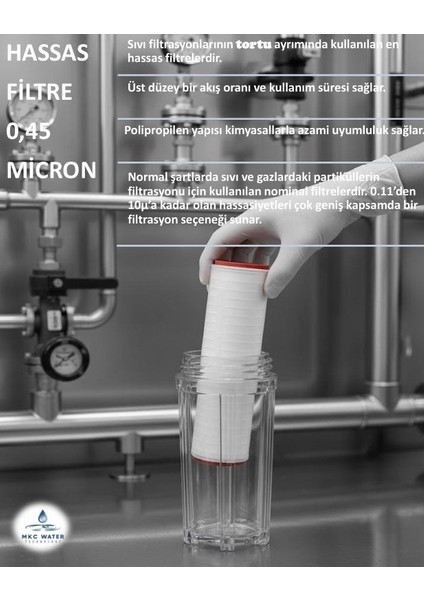 Hassas Filtre 0,45 Micron fırsatları