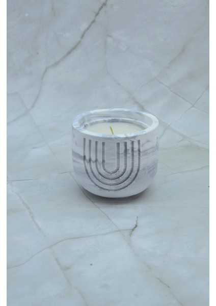 El Yapımı Dekoratif Taş Tozu Kapaklı Kutu Modern ve Şık Takı Kutusu Mum Kokulu Mum Vanilya Saksı Organizer modelleri