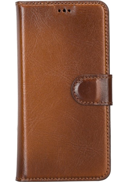 Samsung Galaxy S22 Uyumlu Deri Cüzdanlı Kılıf Mwwn RST2EF Taba fırsatları