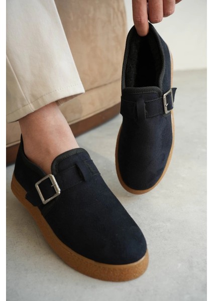 Mtxdpn Kb-Kx1 Kuback Lacivert Kahve Taban Kürklü Günlük Erkek Ayakkabı (Numara: 43) fiyatları