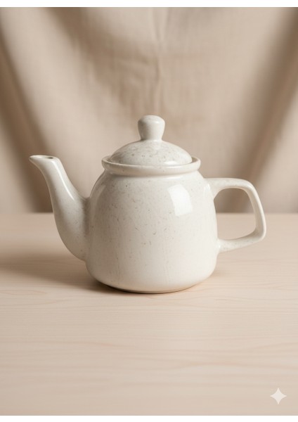 Bej Desenli Porselen Demlik – Porselen Demlik - Çaydanlık fiyatları