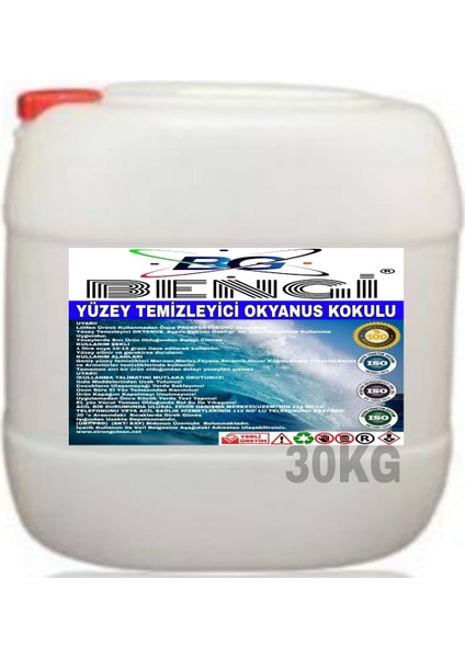 Yüzey Temizleyici Okyanus 30 kg
