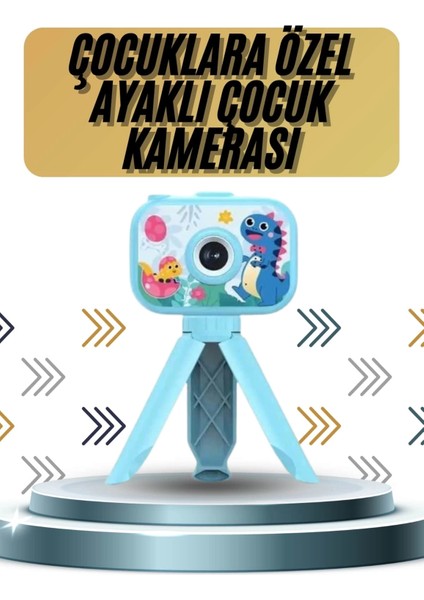 Bfs Ayaklı Çocuk Kamerası Tripodlu Mini 1080P Hd Çocuk Kamera