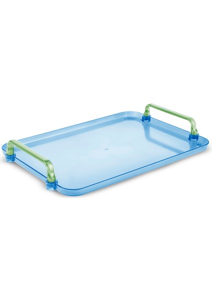 Claro Dikdörtgen Tepsi Mavi 38 cm