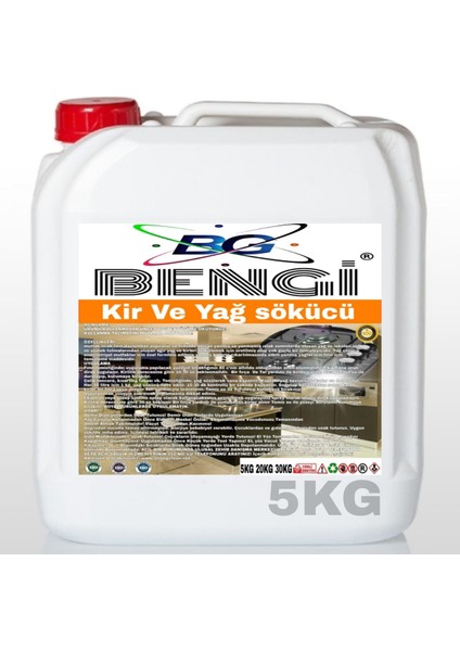 Kir ve Yağ Çözücü 5kg
