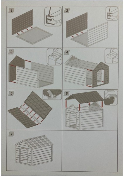 Plastik Kedi-Köpek Kulübesi modelleri