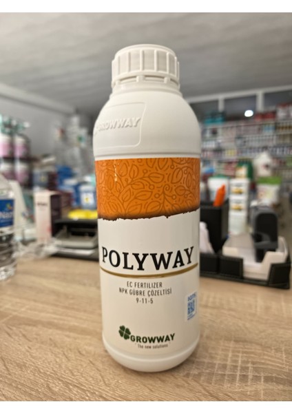 Polyway 9-11-5 1 Lt – Çiçek ve Meyve Tutturucu / Verim Artırıcı