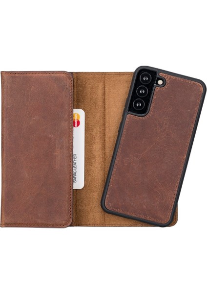 Samsung Galaxy S22 Plus Uyumlu Deri Cüzdanlı Kılıf Santa G2 fiyatları