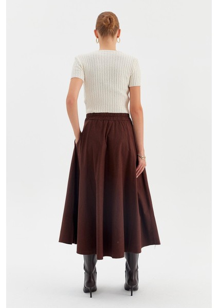 Pileli Kloş Etek indirimleri