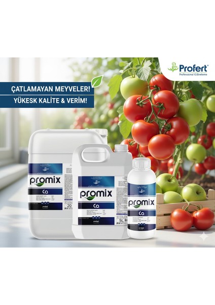 Promıx Ca Sıvı Kalsiyum Gübre (5 Lt) – %13.5 Cao + %8 N + %0.2 B | Yüksek Kalsiyum Takviyeli Nitratlı Sıvı Gübre fiyatları