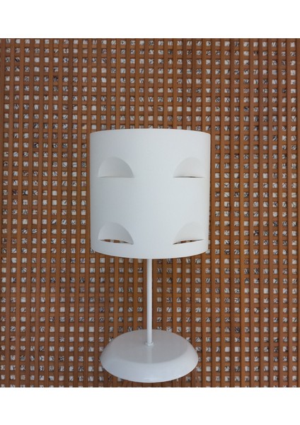 Beyaz Kumaş M-0381 Kaplama 2.li Set Yatak Odası Genç ve Çocuk Odası Avize ve Abajur Seti modelleri