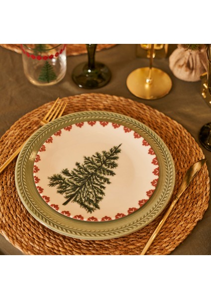 New Year 4'lü Pasta Tabağı Seti (19 Cm) fiyatları