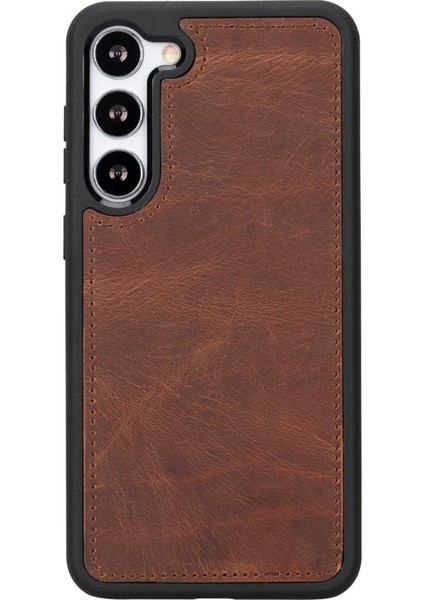 Samsung Galaxy S23 Plus Uyumlu Deri Cüzdanlı Kılıf G2 Kahve modelleri