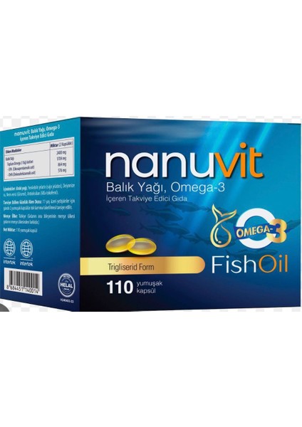 Nanuvit Balıkyağıomega-3