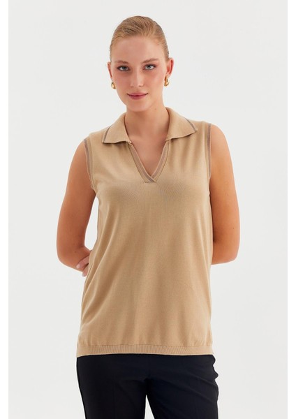 Polo Yaka Kolsuz Triko