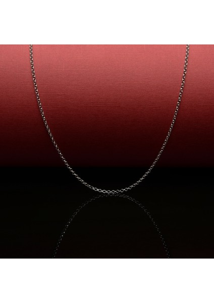 40 Mikron Rodyum Doç Gümüş Zincir fiyatları