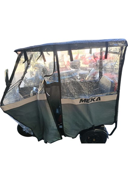 3 Tekerlekli Elektrikli Tek Kişilik Modellere Uyumlu Branda (4 Mevsim)