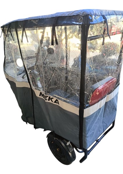 3 Tekerlekli Elektrikli Tek Kişilik Modellere Uyumlu Branda (4 Mevsim) fırsatları