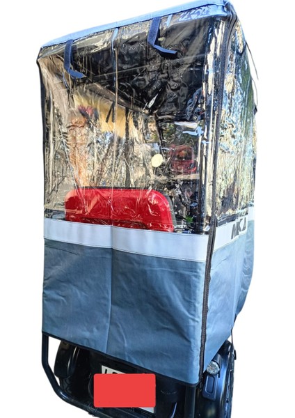 3 Tekerlekli Elektrikli Tek Kişilik Modellere Uyumlu Branda (4 Mevsim)