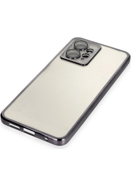 Drnds Newface Xiaomi Redmi Note 12 4g Kılıf Razer Lensli Silikon - Siyah fırsatları
