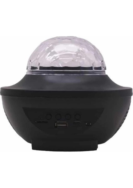 Bfs Masa ve Gece Lambası Renkli Projektör Işıklı Disko Topu Bluetooth Hoparlör indirimleri