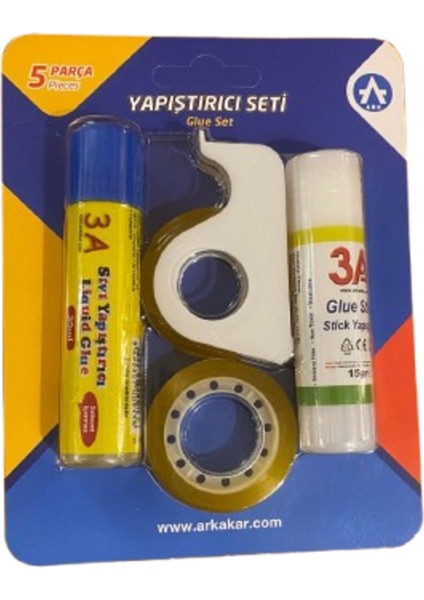 Yapıştırıcı Set 5 Parça
