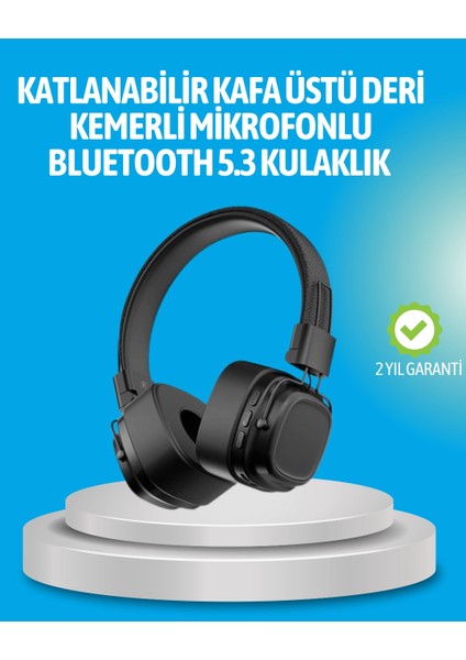 Bfs Deep Bass Destekli Kablosuz Katlanabilir Kulak Üstü Kulaklık