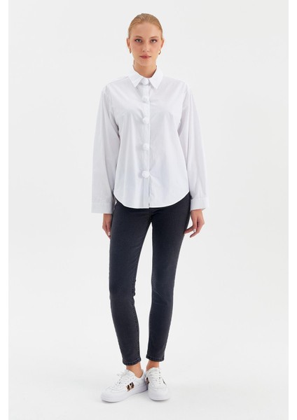 Gül Düğmeli Çıtçıtlı Gömlek fiyatları