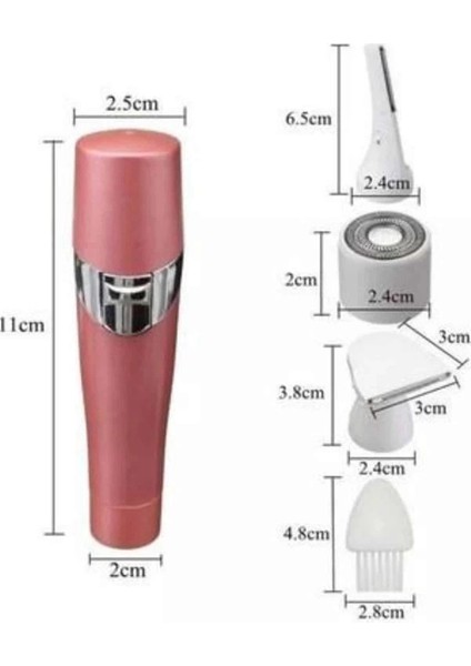 Bfs 3 Başlıklı Kıl Tüy Temizleyici Epilasyon Aleti Tüm Cilt Tiplerine Uygun fırsatları