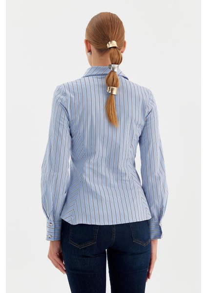 Kalın Çizgili Oxford Gömlek indirimleri