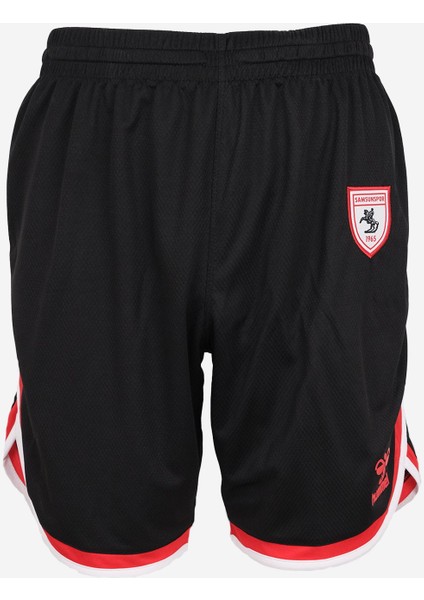 25/26 Hummel Samsunspor Çubuklu Forma Siyah Maç Şortu