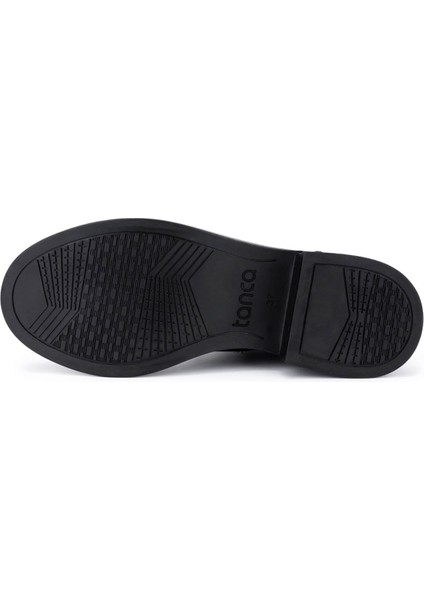 Kadın Siyah Deri Casual Bot 1175 6512 Bn Bot SK25-26 Sıyah Dr modelleri