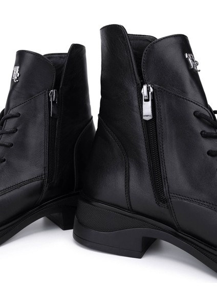 Kadın Siyah Deri Casual Bot 1175 6512 Bn Bot SK25-26 Sıyah Dr indirimleri