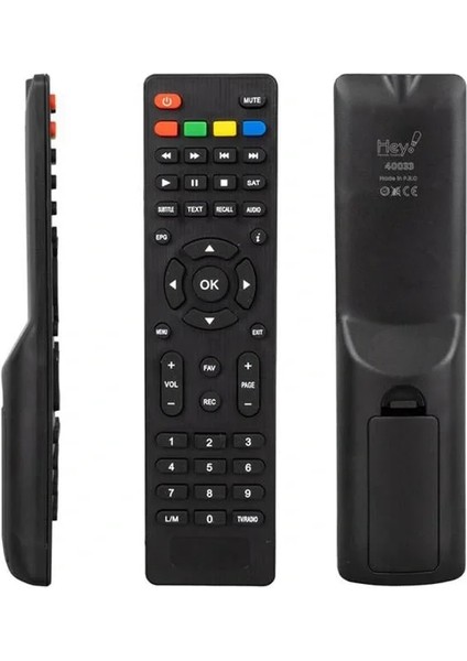 Mysat - Moonstar MS-3000 Full Hd Lm Tuşlu Uydu Alıcı Kumandası