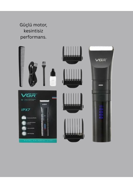 Bfs Suya Dayanıklı Tıraş Makinesi – Hassas Paslanmaz Çelik ve Titanyum Bıçak indirimleri